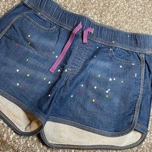 Juicy Couture Kids Denim Stretchy Shorts
